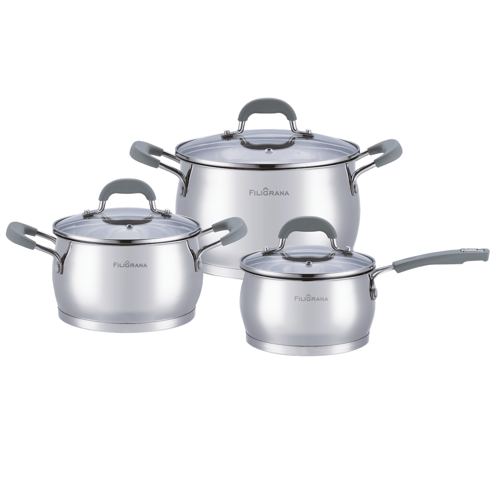 Набор посуды из нержавеющей стали FILIGRANA COLETTE FG125CLT01ST (6 предметов)