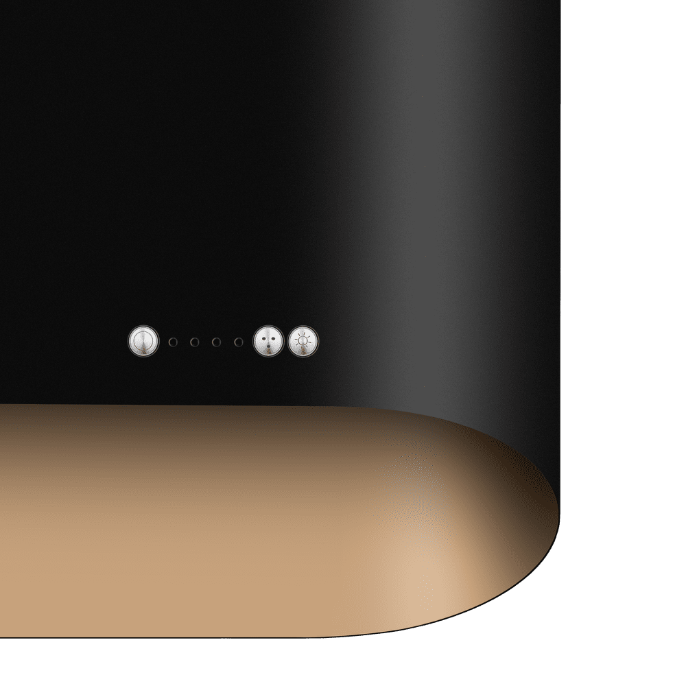 Кухонная вытяжка MAUNFELD GUNA 60 чёрный антрацит с золотом