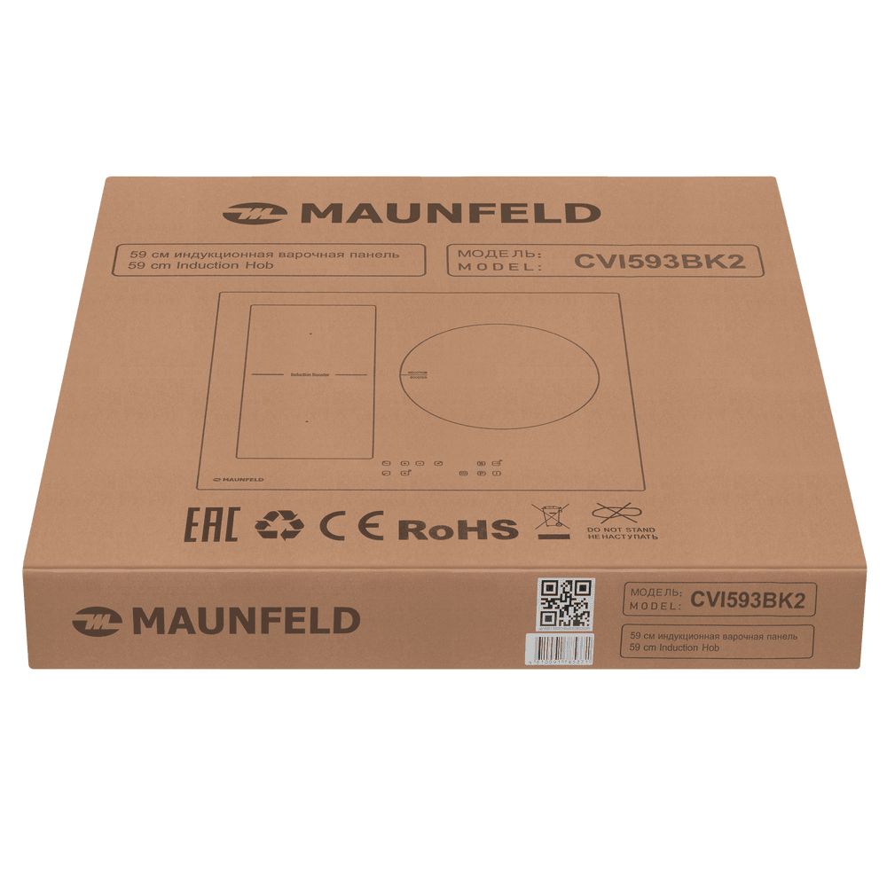 Индукционная варочная панель MAUNFELD CVI593BK2