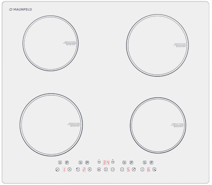 Индукционная варочная панель MAUNFELD CVI594