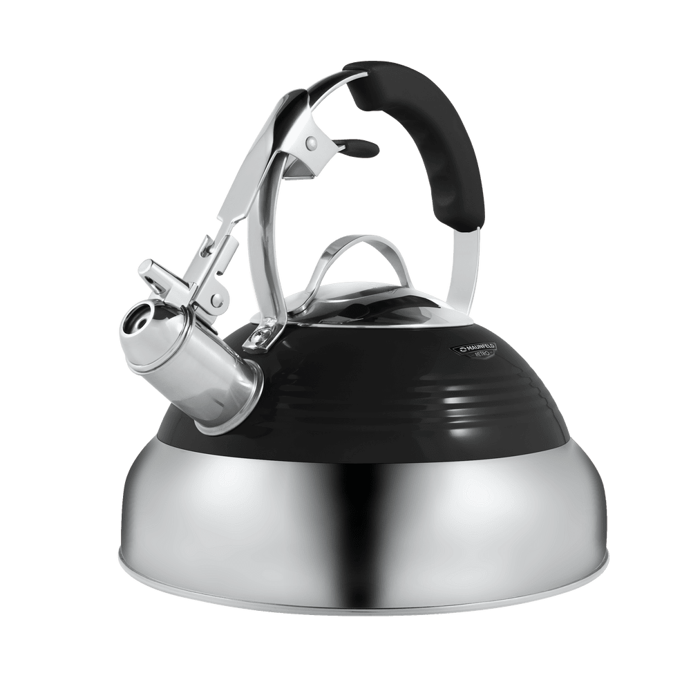 Чайник со свистком MAUNFELD MRK-119BK