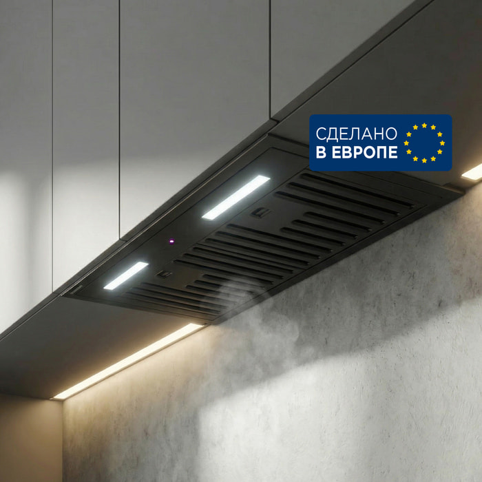 Кухонная вытяжка MAUNFELD BERK 60&nbsp;Built In чёрный антрацит