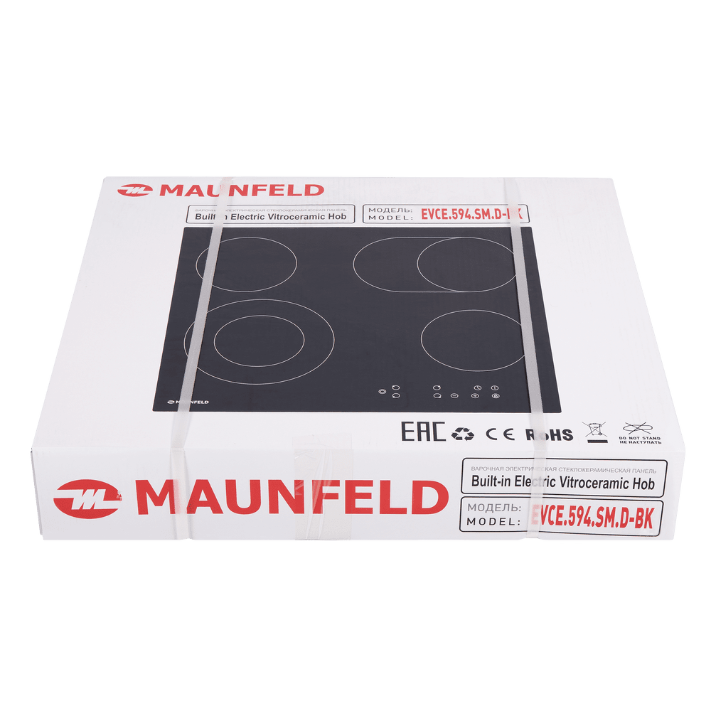Электрическая варочная панель MAUNFELD EVCE.594.SM.D-BK