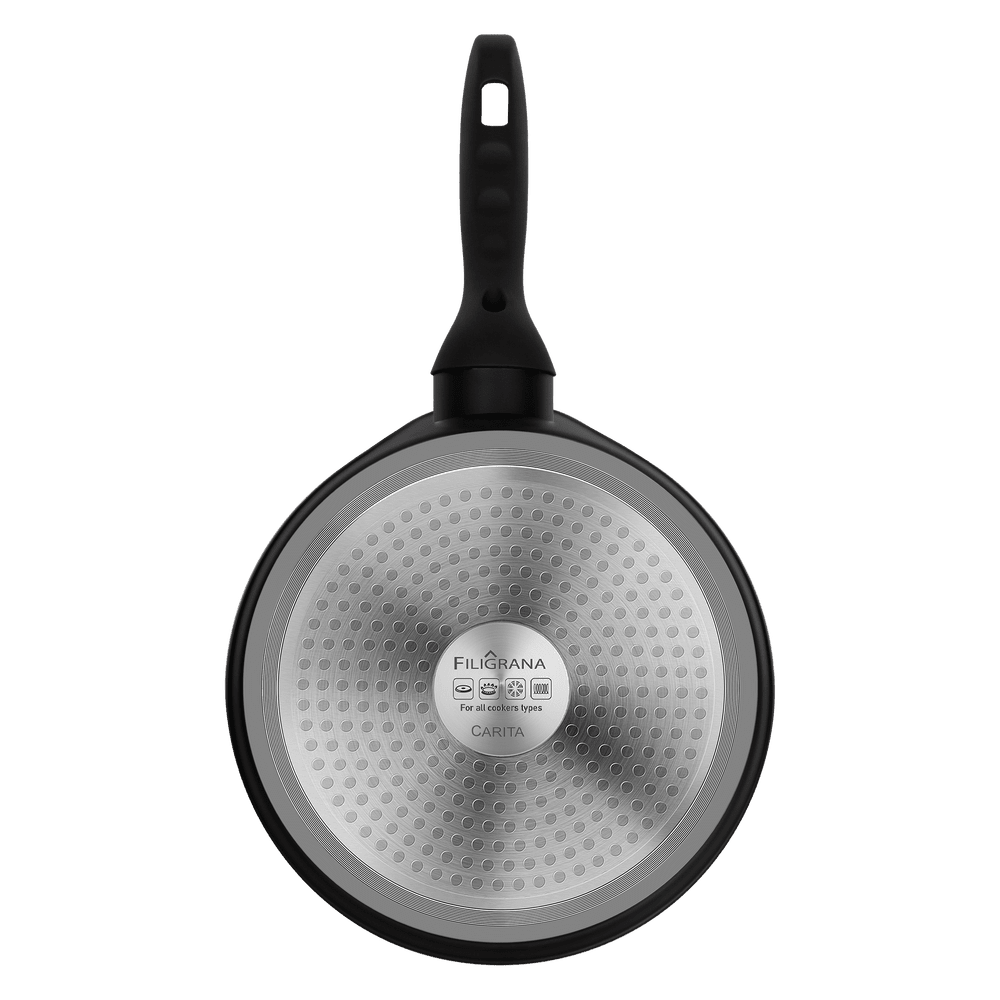 Сковорода блинная FILIGRANA CARITA FG24CRT01PP из кованого алюминия, 24 см