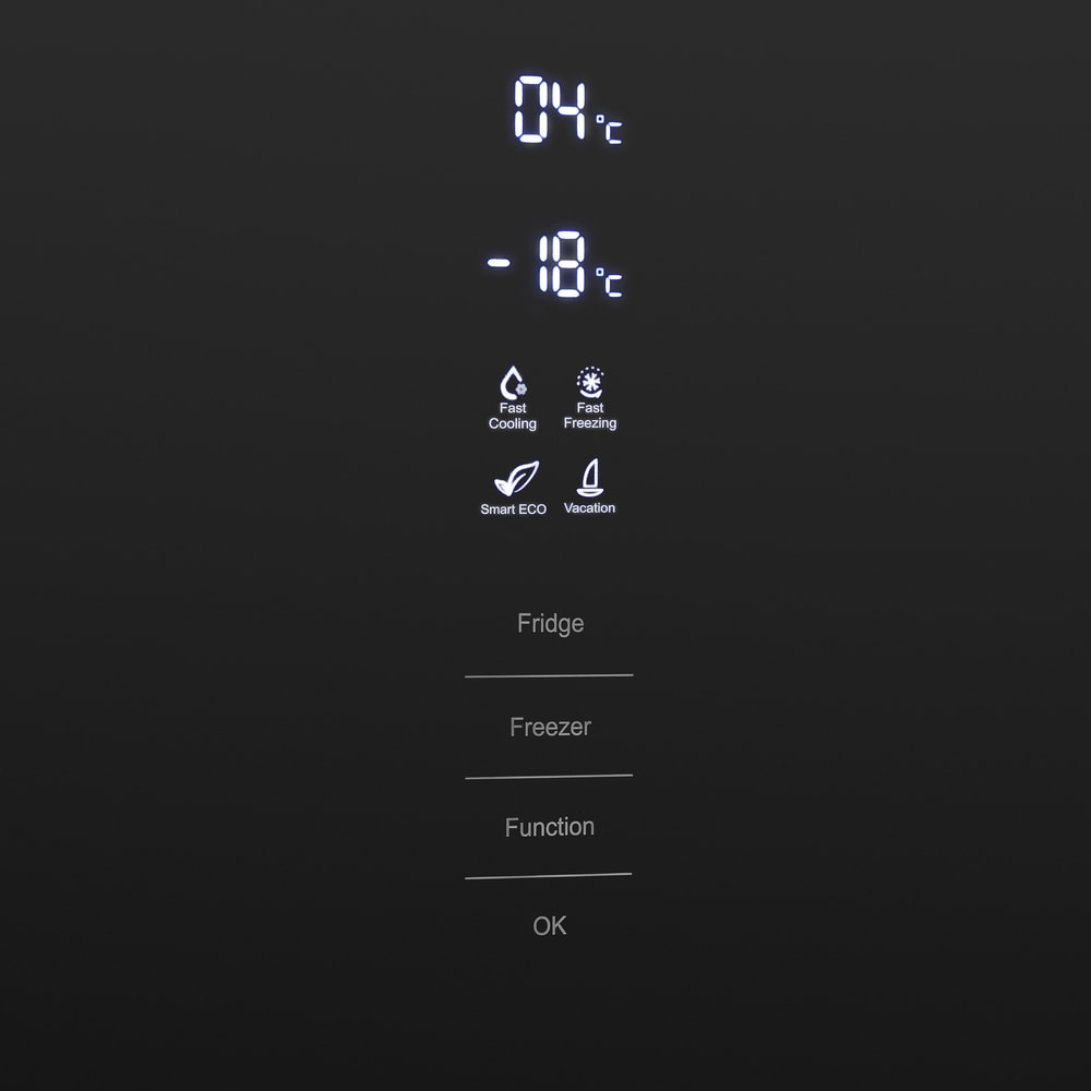 Холодильник MAUNFELD MFF185NFB Inverter