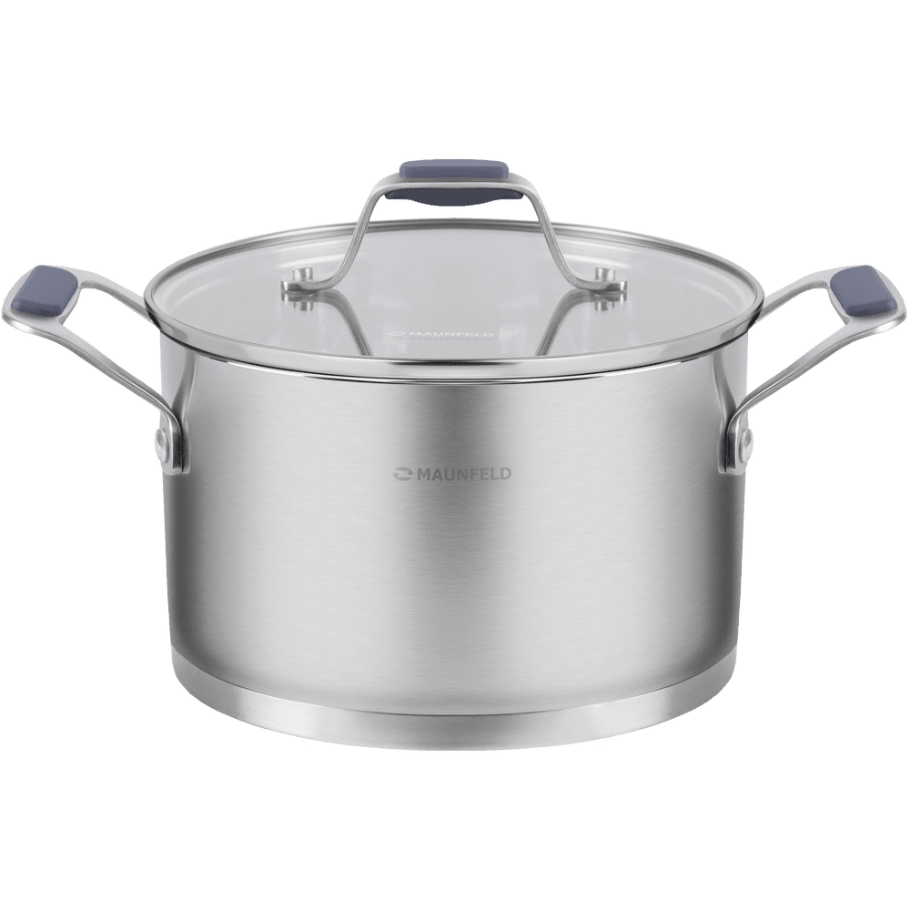 Набор посуды из нержавеющей стали MAUNFELD MADISON MF124MS01ST (6 предметов)