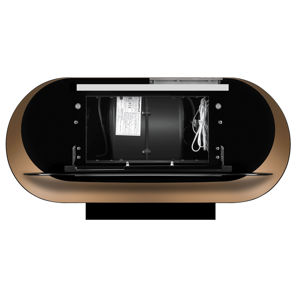 Кухонная вытяжка MAUNFELD GUNA 60 чёрный антрацит с золотом