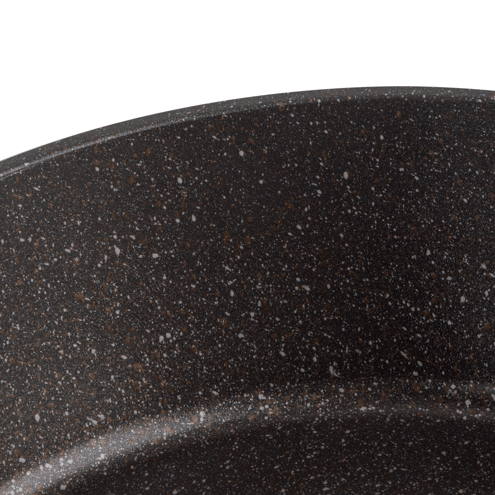 Кастрюля FILIGRANA EDDA FG24EDD01CS из кованого алюминия со стеклянной крышкой, 24 см