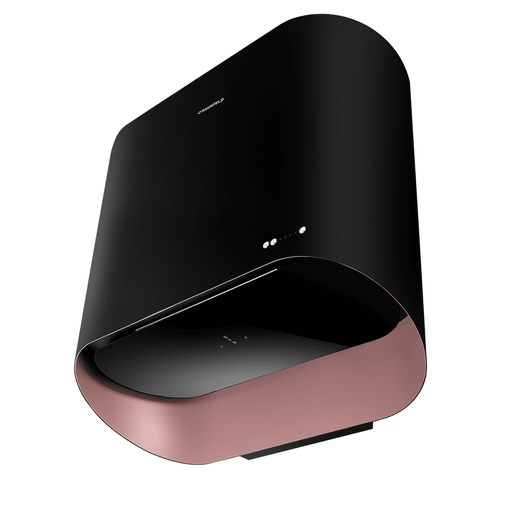 Кухонная вытяжка MAUNFELD GUNA 60 чёрный антрацит с розовым золотом