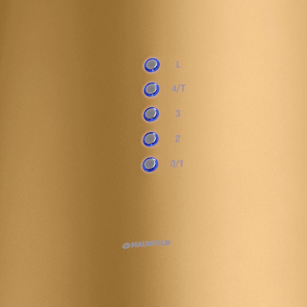 Кухонная вытяжка MAUNFELD Lee Isla 39 золотой