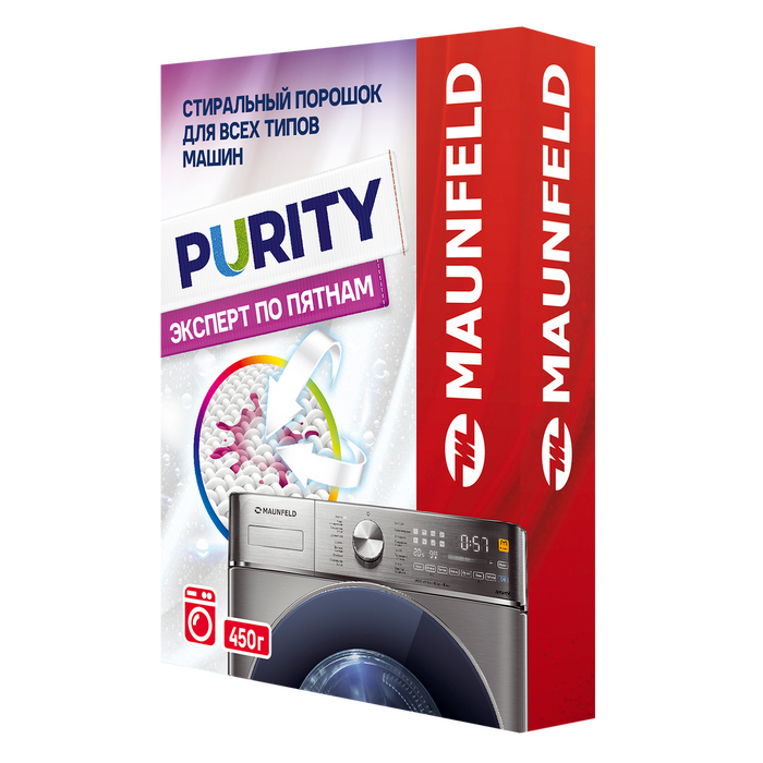 Стиральный порошок Эксперт по&nbsp;пятнам Maunfeld Purity Automat 450г MWP450BM