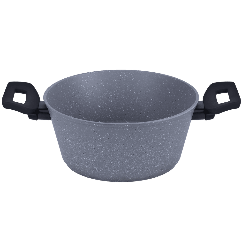Кастрюля FILIGRANA SAGA FG24SGA01CS из кованого алюминия со стеклянной крышкой, 24 см