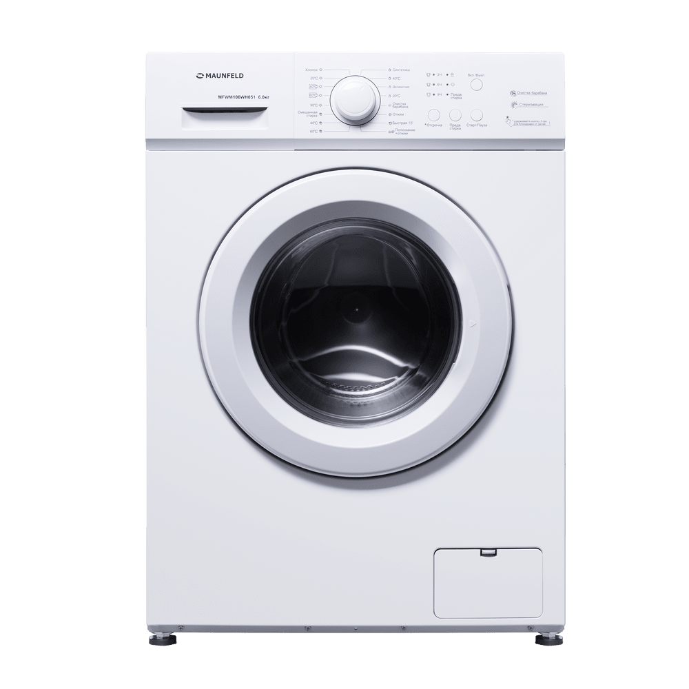 Стиральная машина MAUNFELD MFWM106WH051 Стиральная машина MAUNFELD MFWM106WH051