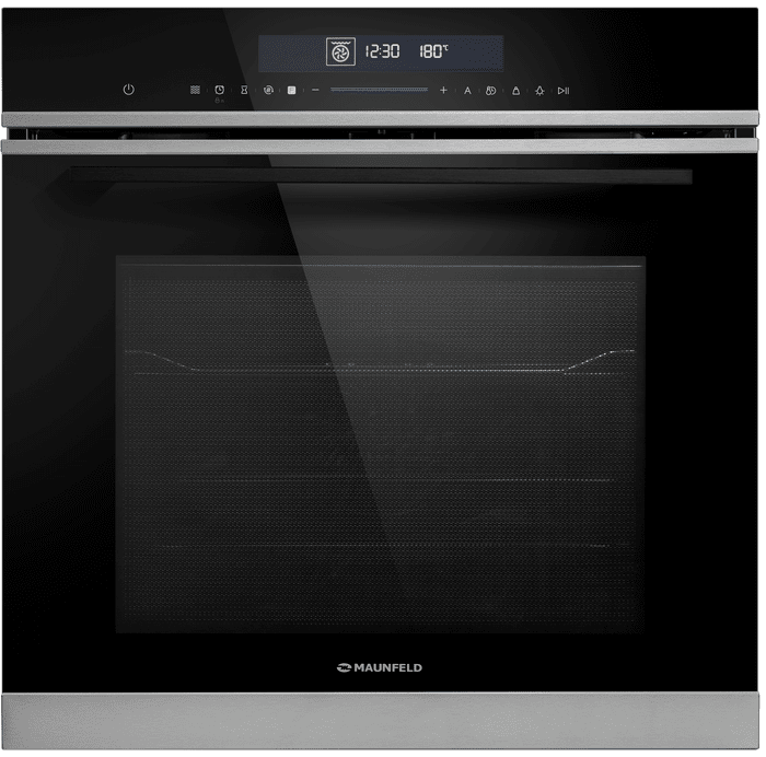 Шкаф духовой электрический с&nbsp;СВЧ MAUNFELD MEOR7217SMB