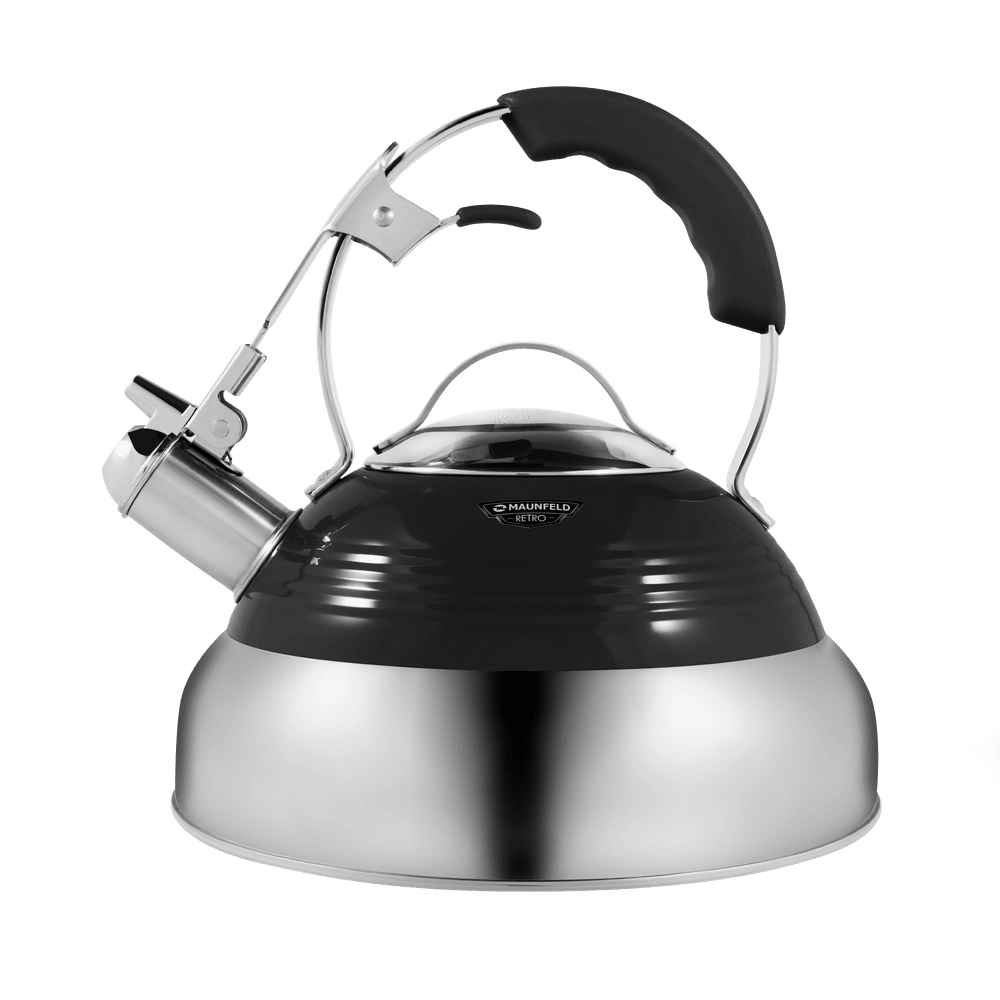 Чайник со свистком MAUNFELD MRK-119BK
