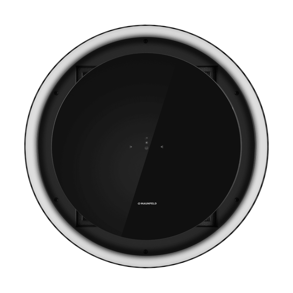 Кухонная вытяжка MAUNFELD EDELWEISS 39 ISLA чёрный антрацит