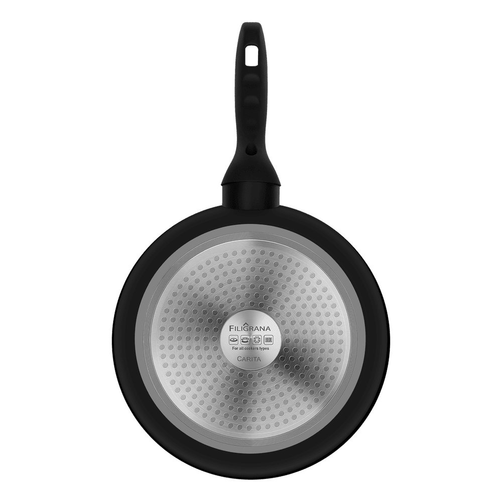 Сковорода глубокая FILIGRANA CARITA FG26CRT01DP из кованого алюминия, 26 см