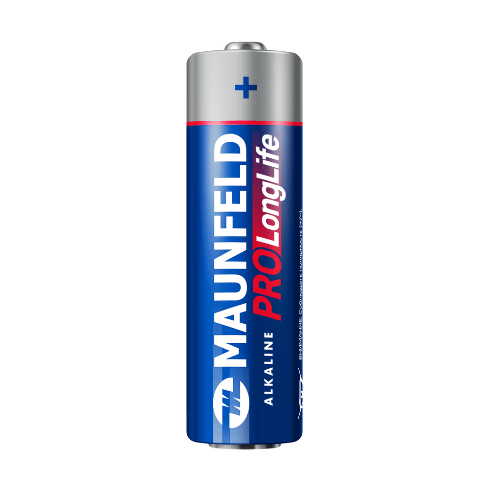 Батарейки MAUNFELD PRO Long Life Alkaline AA (LR6) MBLR6-BL4, блистер 4 шт