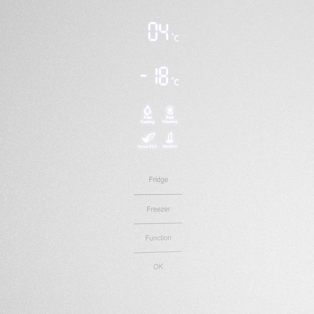 Холодильник MAUNFELD MFF200NFW Inverter