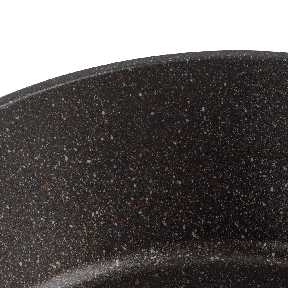 Ковш FILIGRANA EDDA FG18EDD01SP из кованого алюминия со стеклянной крышкой, 18 см