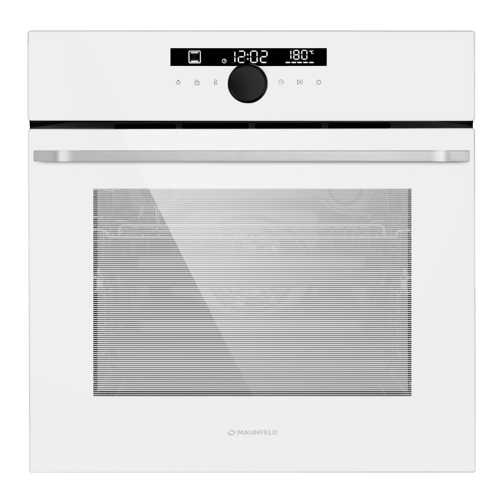 Электрический  белый духовой шкаф 60 см с режимом конвекции