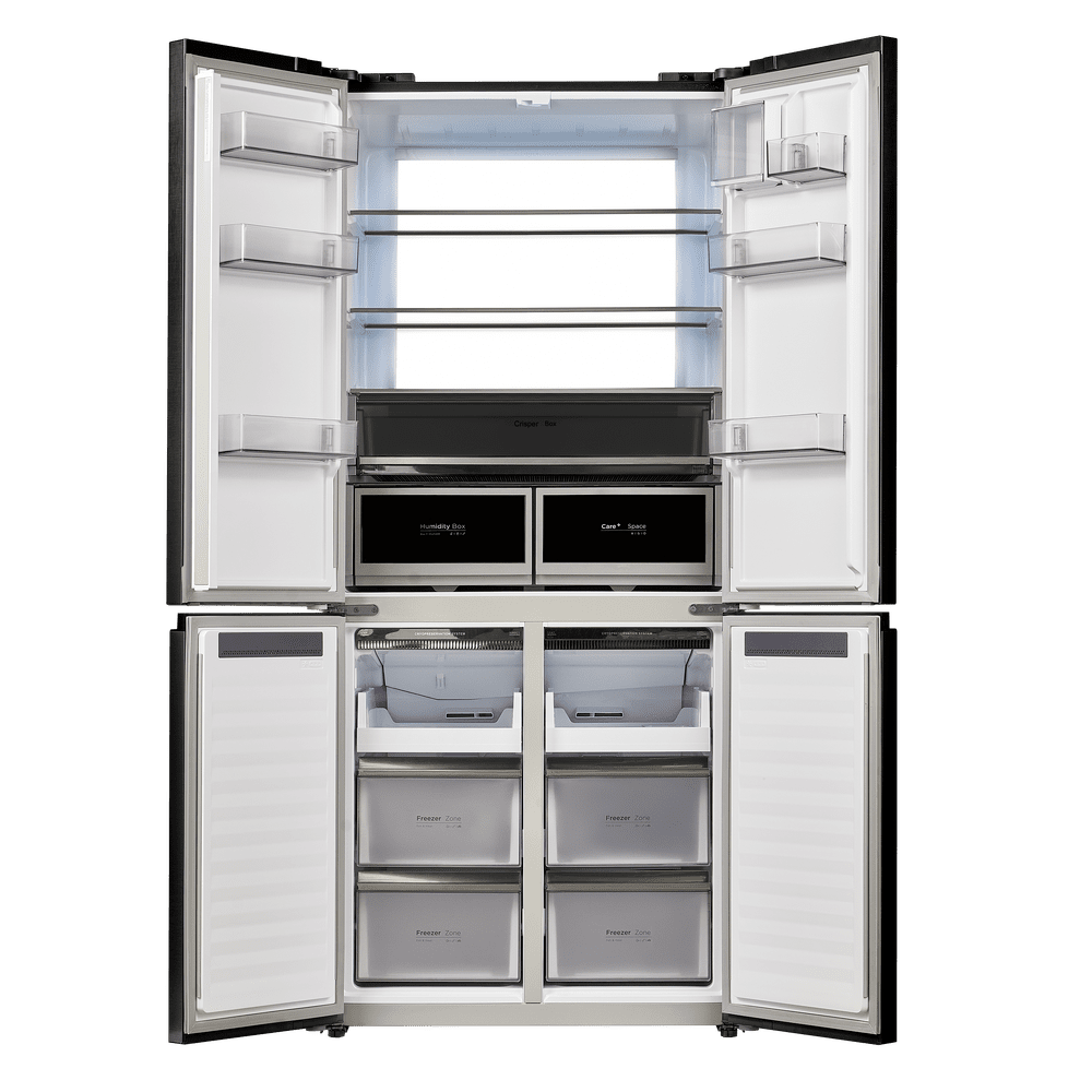 Холодильник с инвертором MAUNFELD MFF190NFDPW Matt Inverter