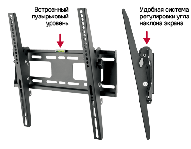 Кронштейн для ТВ наклонный MAUNFELD MTM-3255T