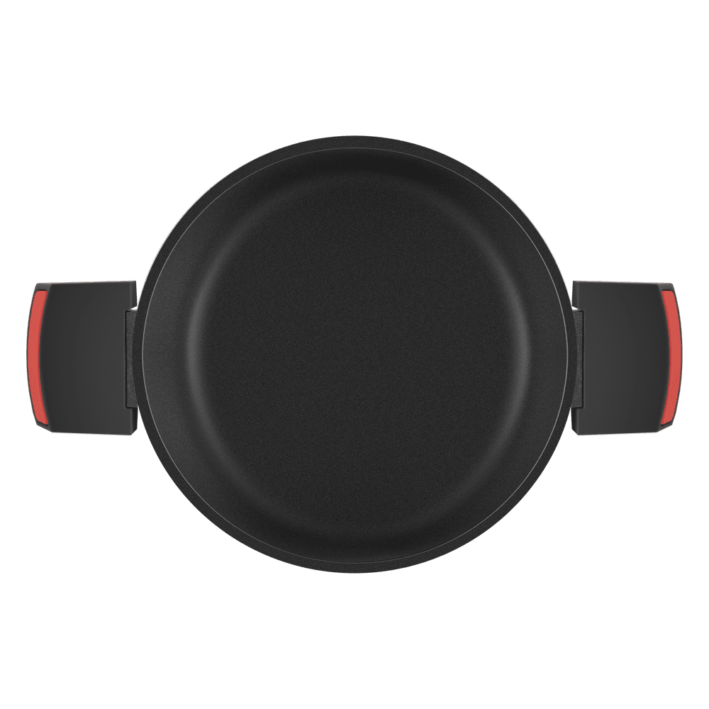Кастрюля с крышкой MAUNFELD AURORA MF24ARR1CS из литого алюминия, 24*12см