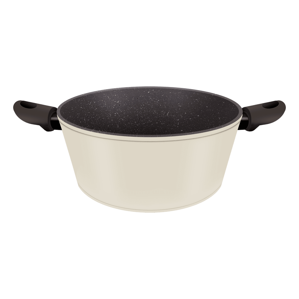 Кастрюля FILIGRANA EDDA FG20EDD01CS из кованого алюминия со стеклянной крышкой, 20 см