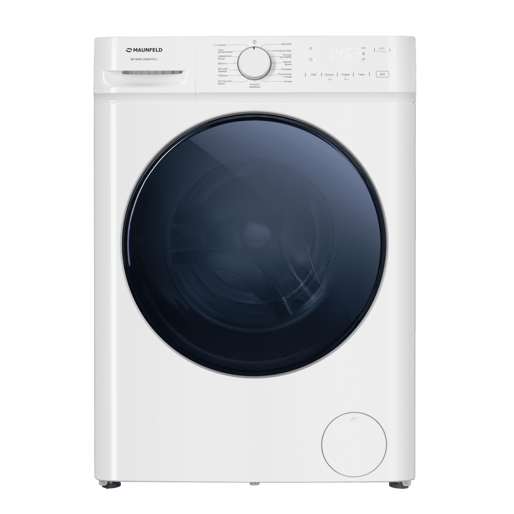 Стиральная машина c инвертором MAUNFELD MFWM128WH053 Стиральная машина c инвертором MAUNFELD MFWM128WH053