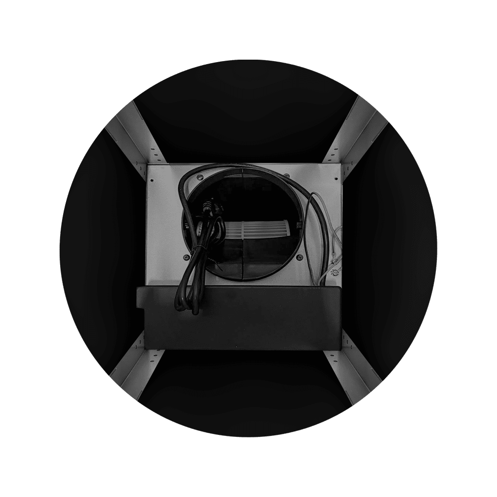 Кухонная вытяжка MAUNFELD Ford 39 Isla Sensor черный