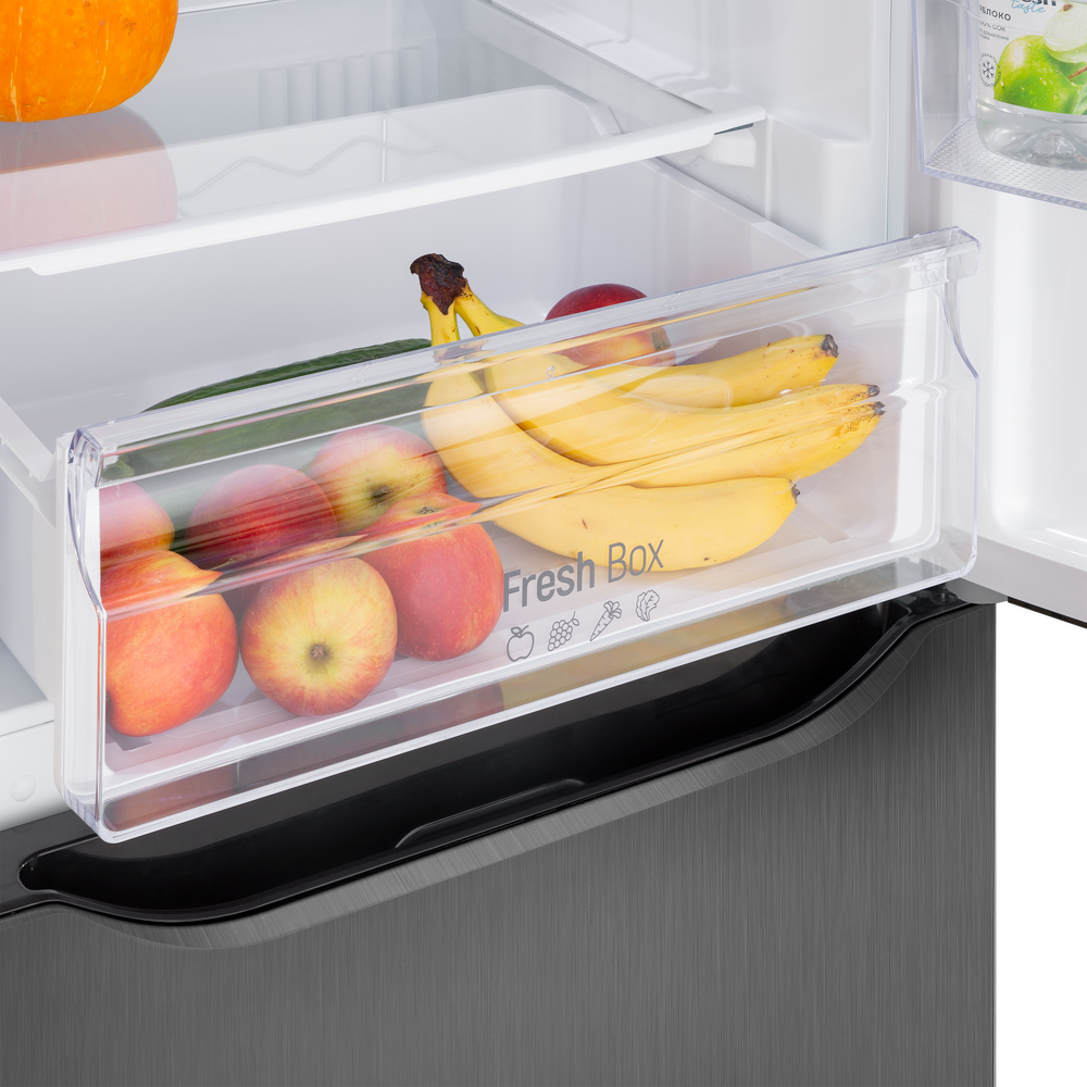 Холодильник-морозильник MAUNFELD MFF187NFS10