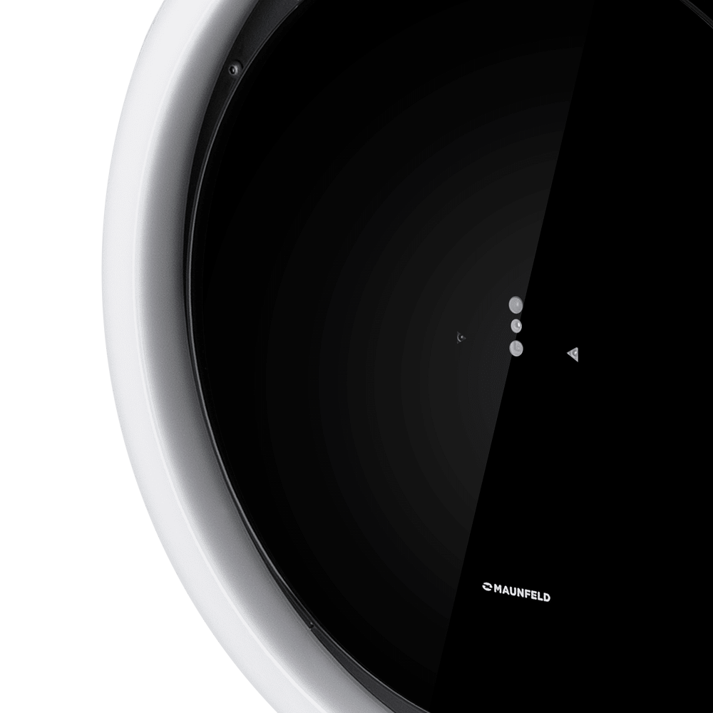 Кухонная вытяжка MAUNFELD EDELWEISS 39 WALL чёрный антрацит