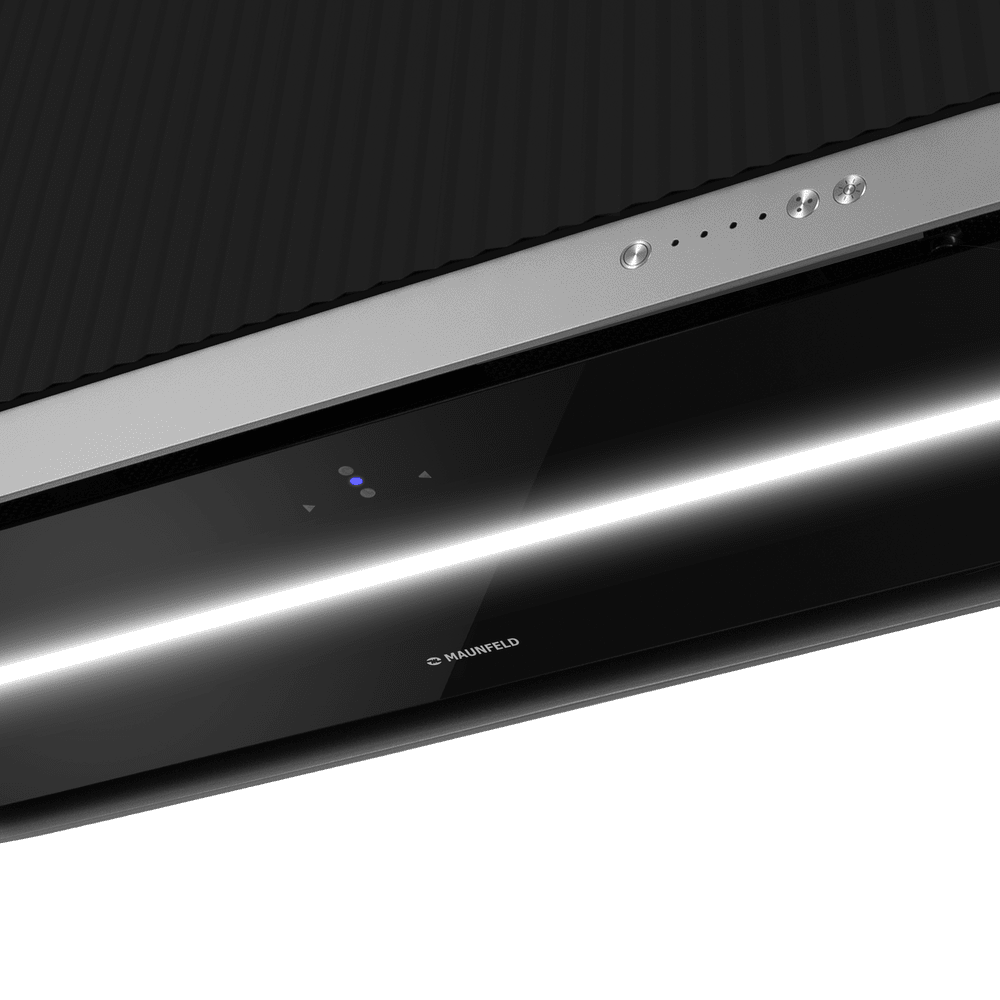 Кухонная вытяжка MAUNFELD MURANO 80 чёрный антрацит