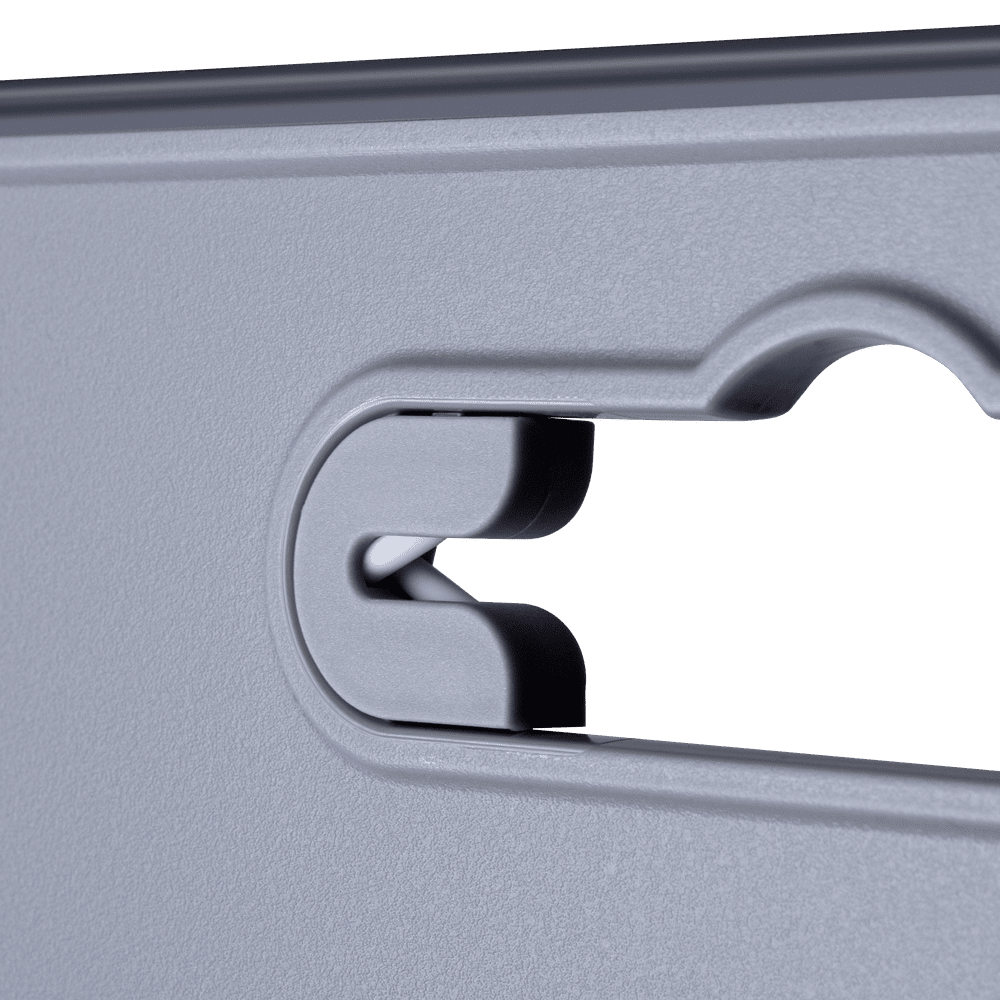 Набор из двух разделочных досок FILIGRANA BATTY FG37CG33CB, 37,5*28,3*1 см, 33,3*25,2*1 см, серый