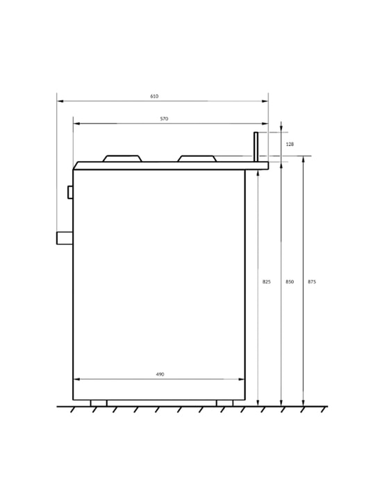Газовая плита MAUNFELD MGC50GEBR01D
