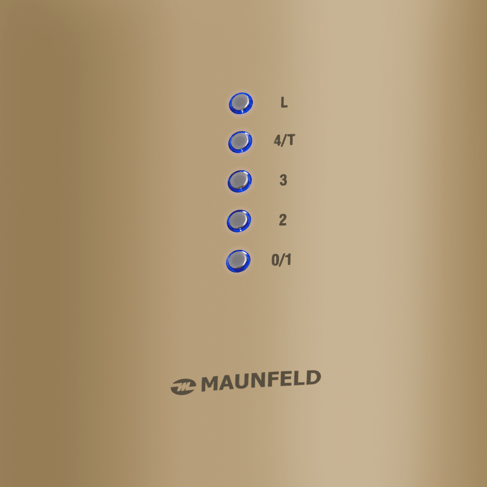 Кухонная вытяжка MAUNFELD Lee Wall 39 золотой
