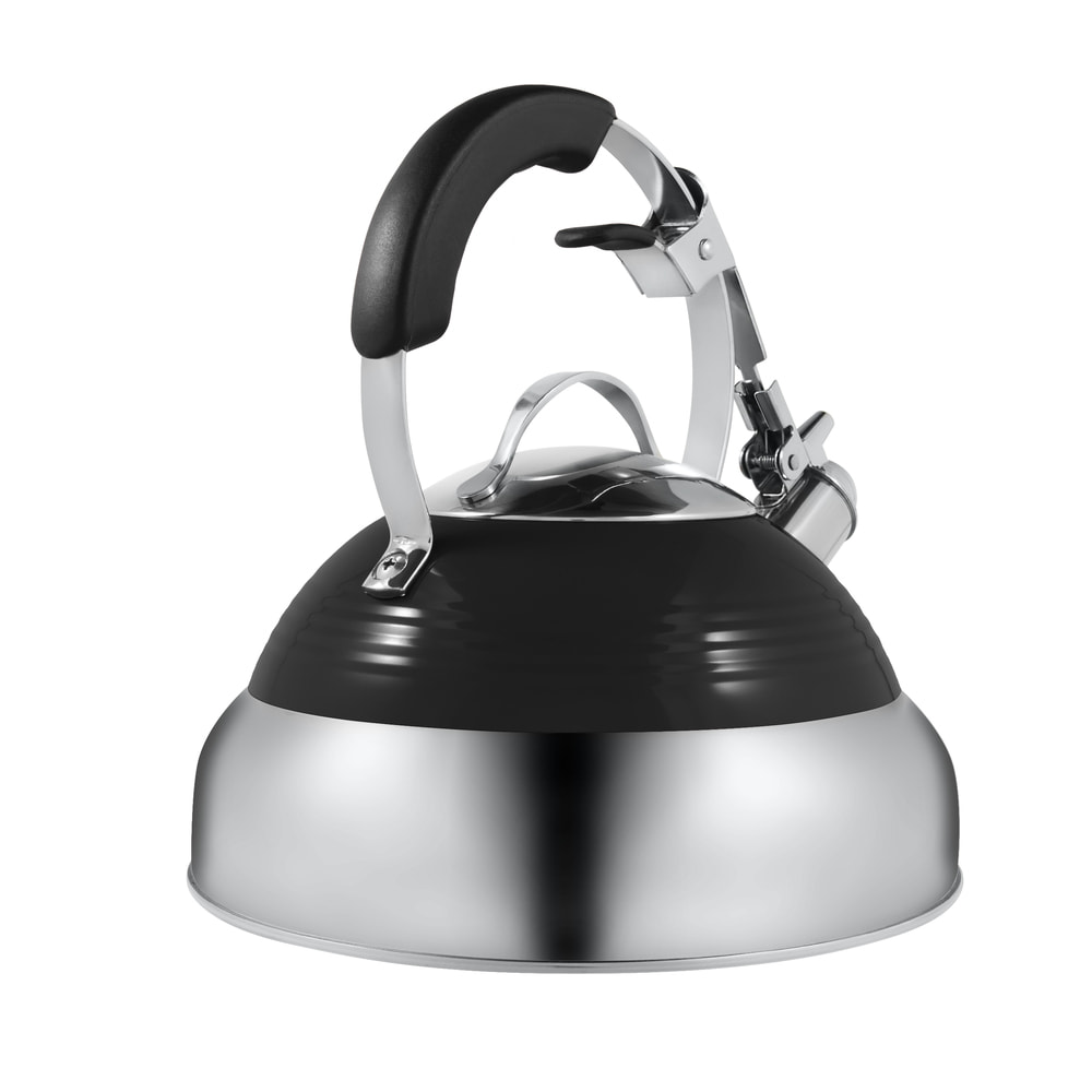 Чайник со свистком MAUNFELD MRK-119BK