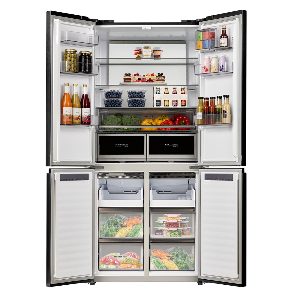 Холодильник с инвертором MAUNFELD MFF190NFDGN Matt Inverter
