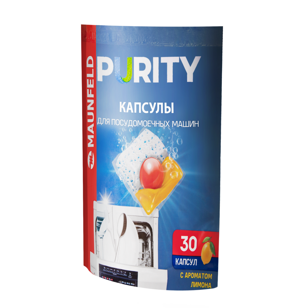 Капсулы для посудомоечной машины Maunfeld Purity MDC30LF (30 шт. в упаковке)