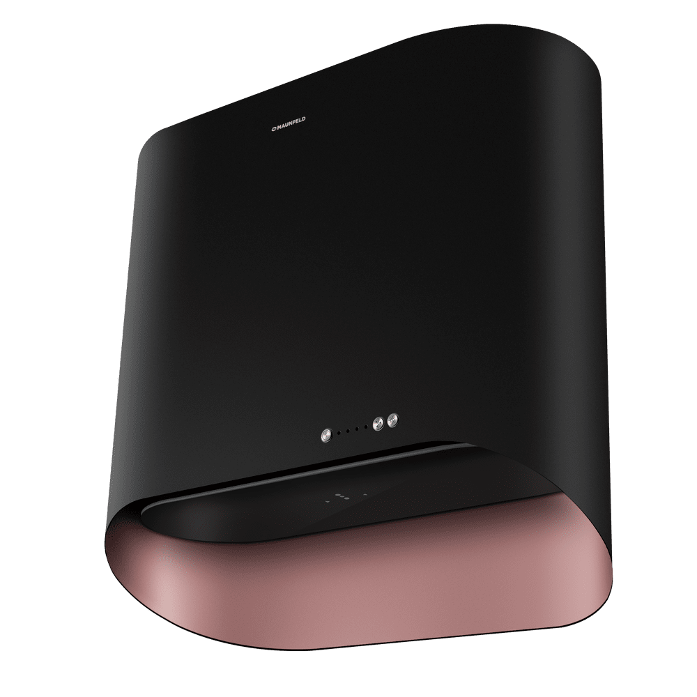 Кухонная вытяжка MAUNFELD GUNA 60 чёрный антрацит с розовым золотом