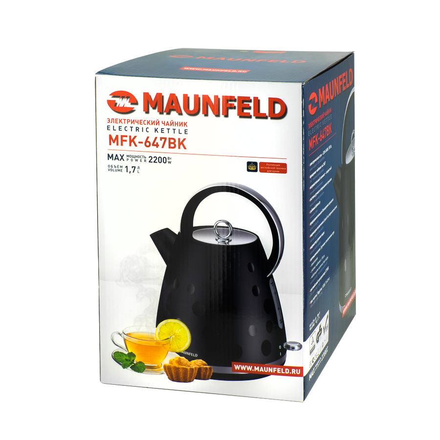 Чайник MAUNFELD MFK-647BK