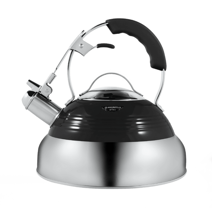 Чайник со&nbsp;свистком MAUNFELD MRK-119BK