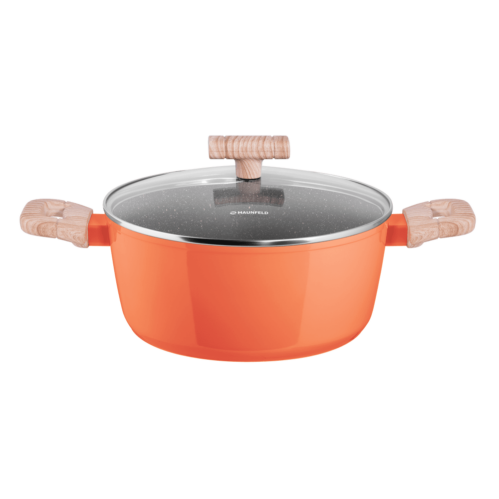 Кастрюля MAUNFELD MARTA MCS41FA06CL из кованого алюминия со стеклянной крышкой, 24 см, 4,1 л. Кастрюля MAUNFELD MARTA MCS41FA06CL из кованого алюминия со стеклянной крышкой, 24 см, 4,1 л.