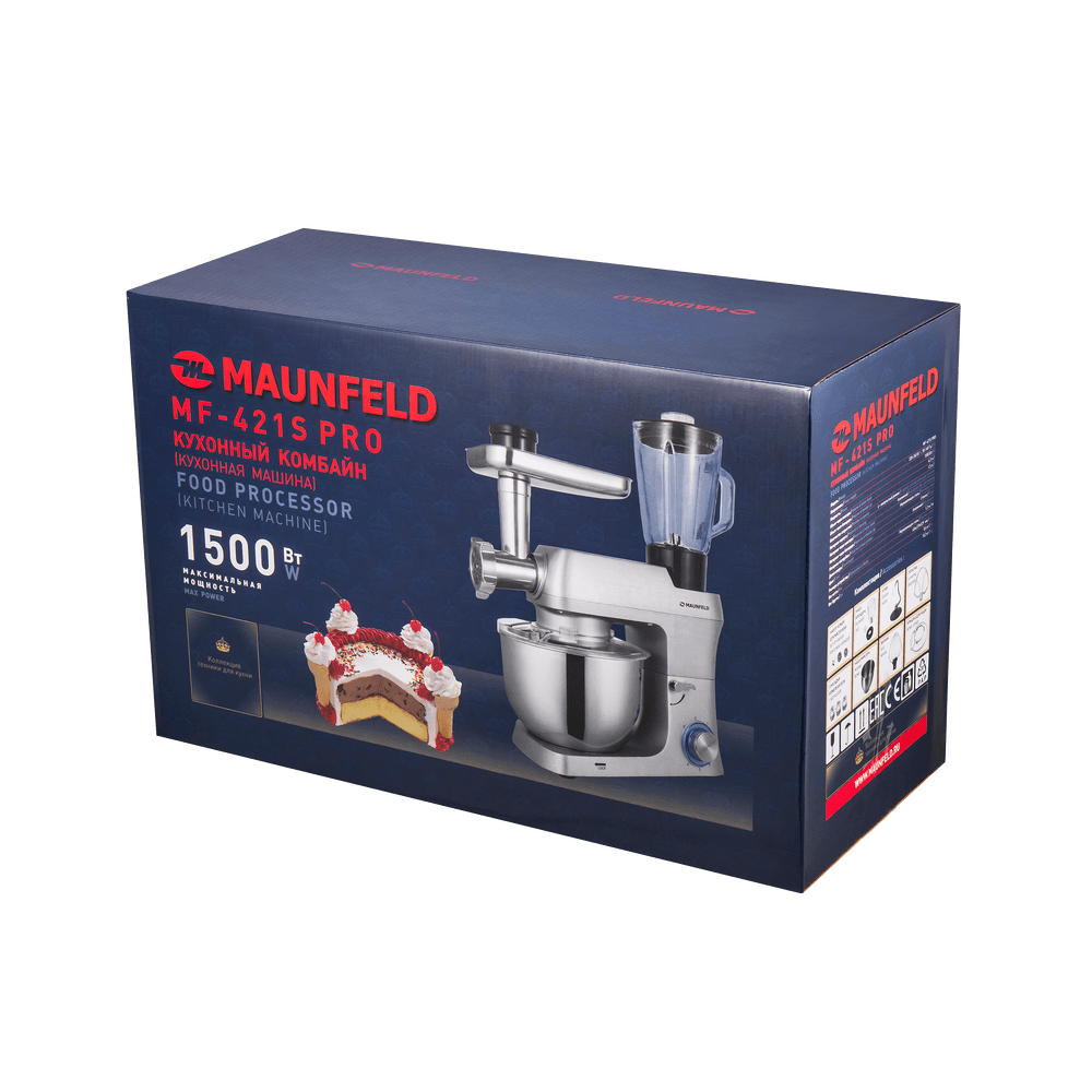 Кухонный комбайн MAUNFELD MF-421S PRO