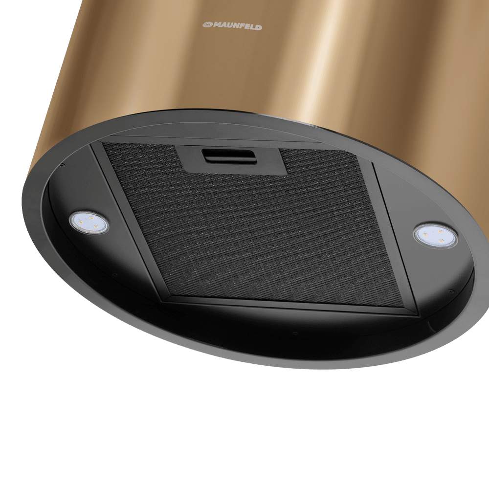 Кухонная вытяжка MAUNFELD  Lee Wall 39 золотой (глянец)