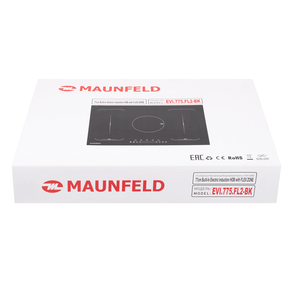 Индукционная варочная панель MAUNFELD EVI.775-FL2-BK